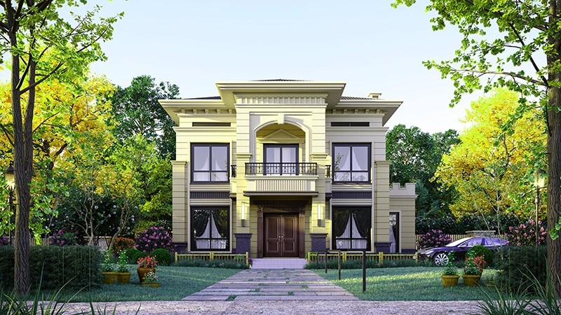 可克达拉乡村别墅的墙壁通常用什么砖砌？